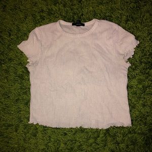 lettuce edge crop top